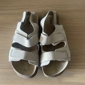 Kids Zara Suede Sandals